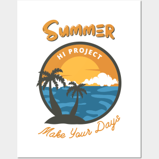 Summer Sunrise Posters and Art